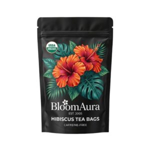 BloomAura Hibiscus Tea bags
